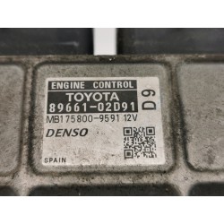 Recambio de centralita motor uce para toyota auris active referencia OEM IAM 8966102D91 MB1758009591 