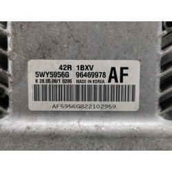Recambio de centralita motor uce para chevrolet aveo ls referencia OEM IAM 96469978AF 5WY5956G 42R1BXV
