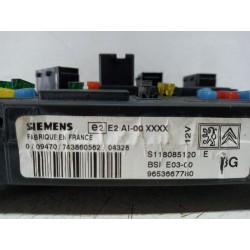 Recambio de bsi para peugeot 206 berlina x-line referencia OEM IAM 9653667780  