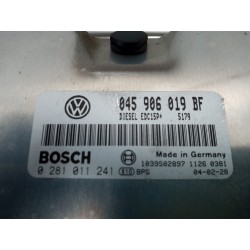 Recambio de centralita motor uce para volkswagen polo (9n1) highline referencia OEM IAM 045906019BF 0281011241 