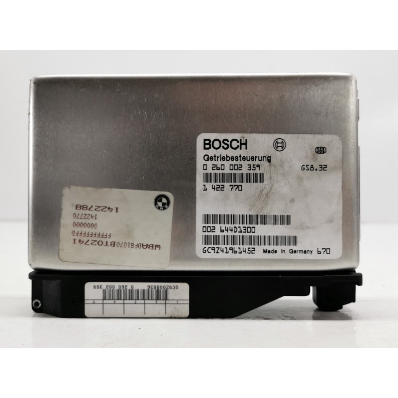 Recambio de centralita cambio automatico para bmw serie 5 berlina (e39) 525tds referencia OEM IAM 1422770 0260002359 1422788 Recambio de centralita cambio automatico para bmw serie 5 berlina (e39) 525tds referencia OEM IAM 1422770 0260002359 1422788