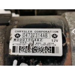 Recambio de motor arranque para chrysler voyager (rg) 2.4 lx (i) referencia OEM IAM 04727314AB  
