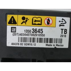Recambio de centralita airbag para opel insignia berlina excellence referencia OEM IAM 13503645 AS3645T082910550 404376B2SDM1012