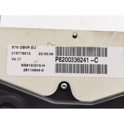 Recambio de cuadro instrumentos para renault kangoo (f/kc0) alize referencia OEM IAM P8200336241 8200336241 