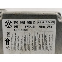 Recambio de centralita airbag para seat altea (5p1) arena referencia OEM IAM 1K0909605D  