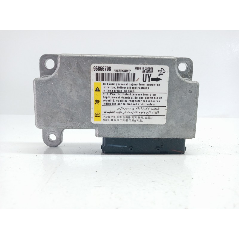 Recambio de centralita airbag para chevrolet captiva 2.0 vcdi lt referencia OEM IAM 96866798 96866798UY 