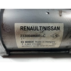 Recambio de motor arranque para nissan juke (f15) acenta referencia OEM IAM 233004868RC  