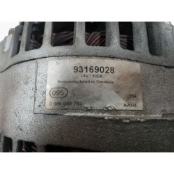 Recambio de alternador para opel vectra c berlina elegance referencia OEM IAM 93169028  
