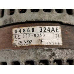 Recambio de alternador para chrysler voyager (rg) 2.4 se referencia OEM IAM 4210000353 04868324AE 