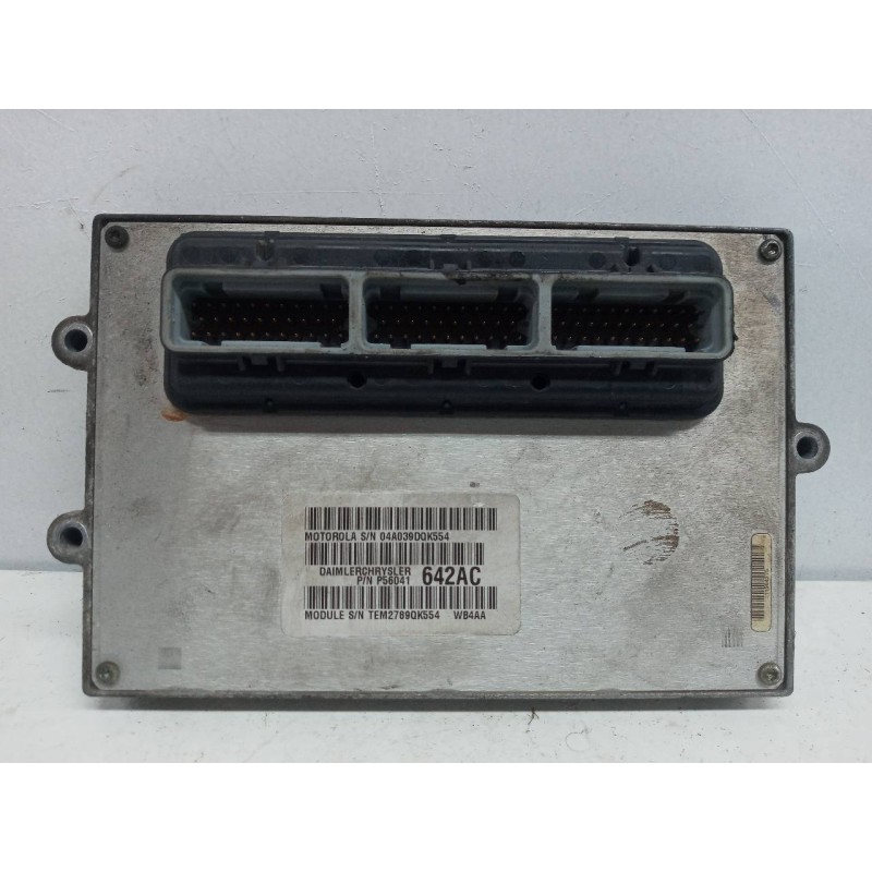 Recambio de centralita motor uce para jeep gr.cherokee (wj/wg) 3.1 td limited referencia OEM IAM 04A039DQK554 P56041642AC TEM278 Recambio de centralita motor uce para jeep gr.cherokee (wj/wg) 3.1 td limited referencia OEM IAM 04A039DQK554 P56041642AC TEM278