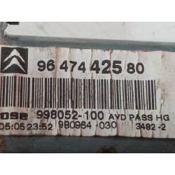 Recambio de elevalunas delantero derecho para citroen c4 coupe vts referencia OEM IAM 9647442580  