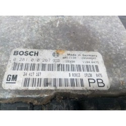 Recambio de centralita motor uce para opel astra g berlina edition referencia OEM IAM 24417167 0281010267 