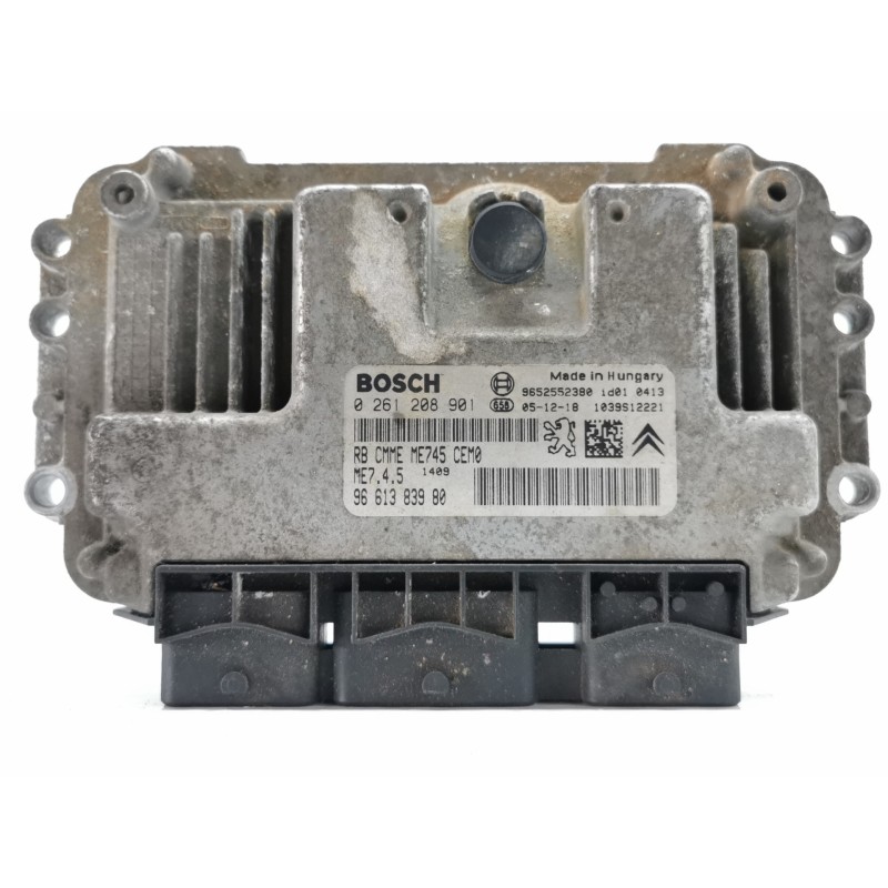 Recambio de centralita motor uce para peugeot 206 berlina xs referencia OEM IAM 9661383980 0261208901 ME7451409