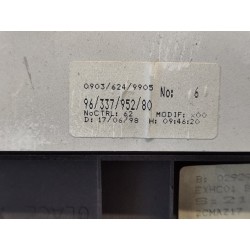 Recambio de cuadro instrumentos para peugeot 605 sldt referencia OEM IAM 9633795280 09036249905 