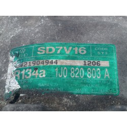 Recambio de compresor aire acondicionado para audi a3 (8l) 1.8 ambiente referencia OEM IAM 1J0820803A  