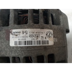 Recambio de alternador para fiat punto berlina (188) 1.2 8v active referencia OEM IAM 46843093 MS10022118220 