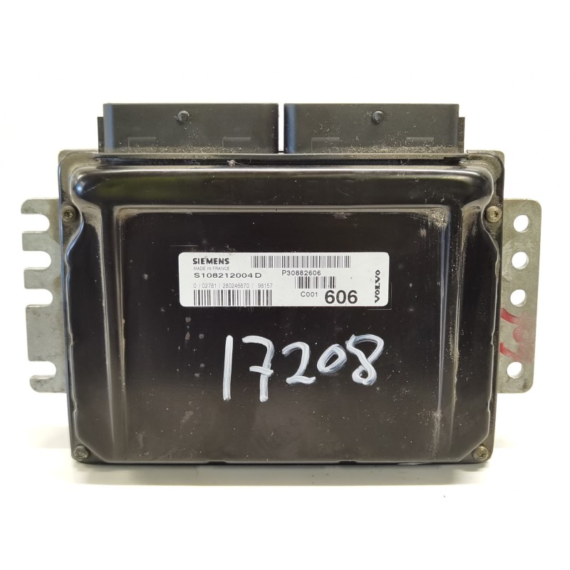 Recambio de centralita motor uce para volvo s40 berlina 2.0 t referencia OEM IAM P30882606 S108212004D Recambio de centralita motor uce para volvo s40 berlina 2.0 t referencia OEM IAM P30882606 S108212004D