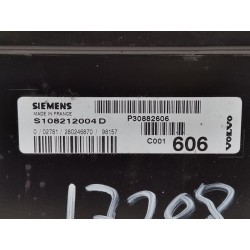 Recambio de centralita motor uce para volvo s40 berlina 2.0 t referencia OEM IAM P30882606 S108212004D 