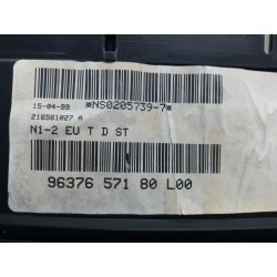 Recambio de cuadro instrumentos para citroen xantia berlina 2.0 hdi exclusive referencia OEM IAM 9637657180  