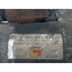 Recambio de motor arranque para renault clio i phase iii 1.2 rn referencia OEM IAM 0986017840  