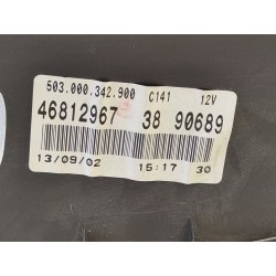 Recambio de cuadro instrumentos para fiat punto berlina (188) 1.9 d dynamic/elx (i) referencia OEM IAM 46812967  