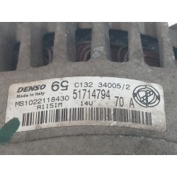 Recambio de alternador para fiat grande punto (199) 1.4 16v dynamic referencia OEM IAM MS1022118430  