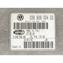 Recambio de centralita motor uce para seat leon (1m1) signo referencia OEM IAM 036906034DS 6160066906 IAW4MVDS
