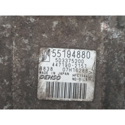 Recambio de compresor aire acondicionado para fiat grande punto (199) 1.4 16v dynamic referencia OEM IAM 55194880  