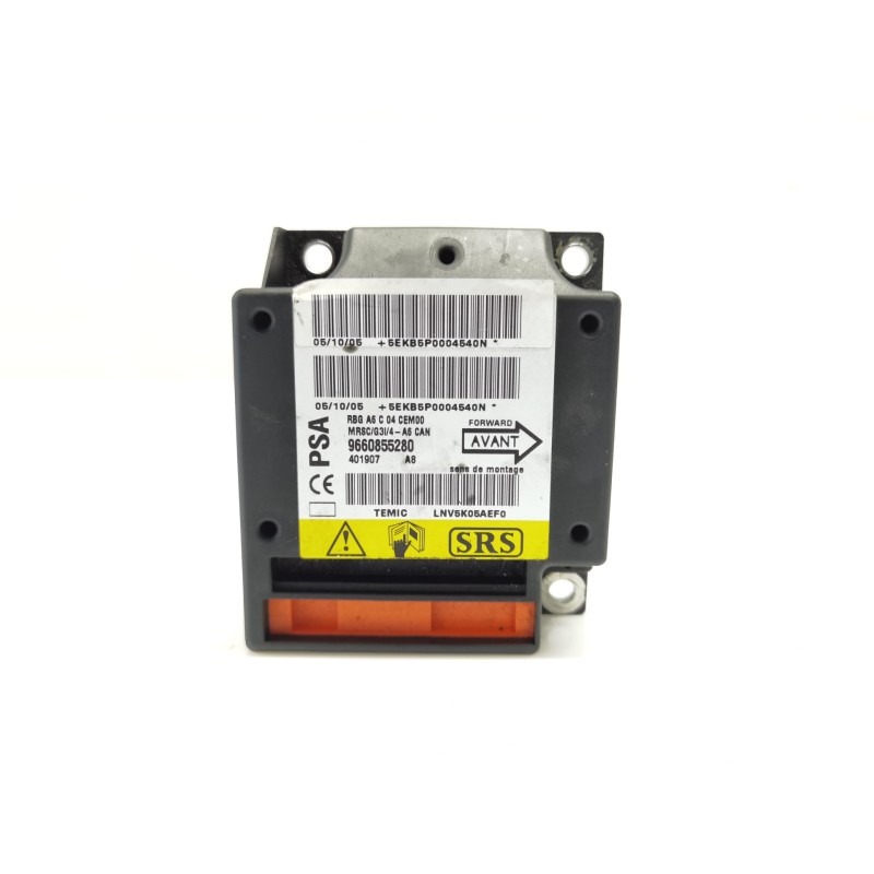 Recambio de centralita airbag para citroen c2 furio referencia OEM IAM 9660855280 401907A8 Recambio de centralita airbag para citroen c2 furio referencia OEM IAM 9660855280 401907A8