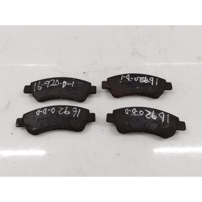 Recambio de pastillas de freno delanteras para peugeot partner (s2) combi pro referencia OEM IAM Recambio de pastillas de freno delanteras para peugeot partner (s2) combi pro referencia OEM IAM