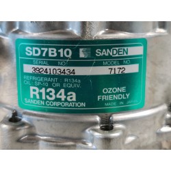 Recambio de compresor aire acondicionado para ford fiesta (cbk) ambiente referencia OEM IAM SD7B10-7172 3931303434 