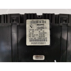 Recambio de cuadro instrumentos para bmw serie 1 berlina (e81/e87) 120d referencia OEM IAM IK695338901 95211150014528 102495211