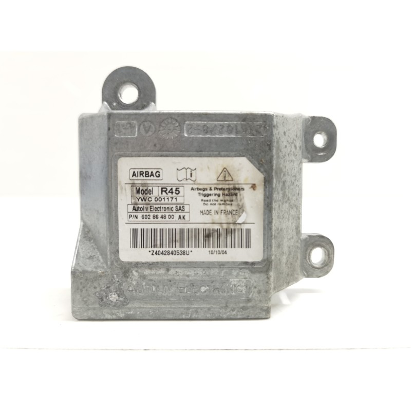 Recambio de centralita airbag para mg rover serie 45 (rt) comfort (5-ptas.) referencia OEM IAM 602864800 YWC001171 Recambio de centralita airbag para mg rover serie 45 (rt) comfort (5-ptas.) referencia OEM IAM 602864800 YWC001171