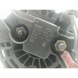 Recambio de alternador para renault modus confort dynamique referencia OEM IAM 0124425029  