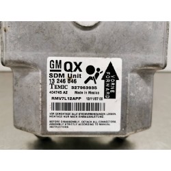 Recambio de centralita airbag para opel zafira b cosmo referencia OEM IAM 13246046 327963935 404745A2