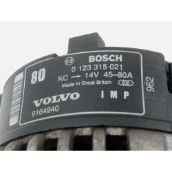 Recambio de alternador para volvo v40 familiar 1.8 16v referencia OEM IAM 0123315021 9164940 