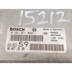 Recambio de centralita motor uce para citroen c8 2.0 hdi sx referencia OEM IAM 9646719180 0281011032 
