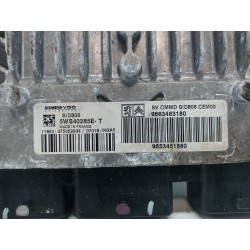 Recambio de centralita motor uce para citroen c2 collection referencia OEM IAM 9663483180 5WS40285ET 9653451880