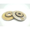 Recambio de disco freno delantero para citroen xsara picasso 1.6 hdi 110 exclusive referencia OEM IAM   