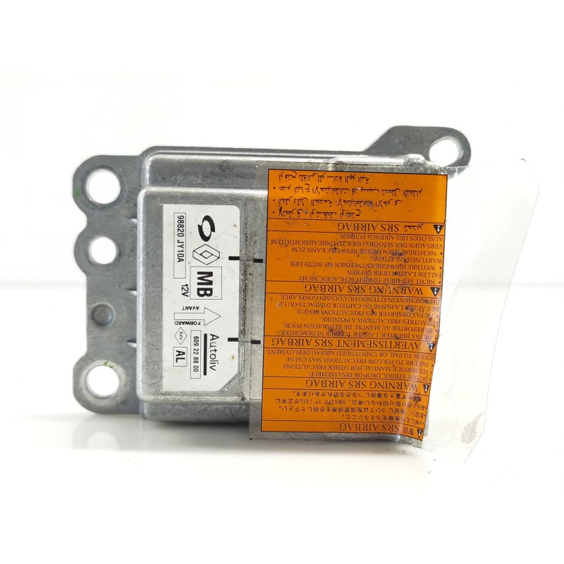 Recambio de centralita airbag para renault koleos bose edition referencia OEM IAM 98820JY10A 609228800 Recambio de centralita airbag para renault koleos bose edition referencia OEM IAM 98820JY10A 609228800