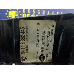 Recambio de mando calefaccion / aire acondicionado para bmw serie 3 berlina (e46) 320d referencia OEM IAM 64118382446 5HB007738 