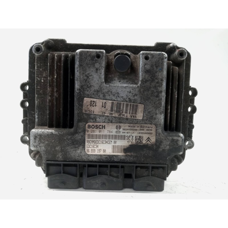 Recambio de centralita motor uce para peugeot 206 berlina xn referencia OEM IAM 0281011784 9655919780 EDC16C34