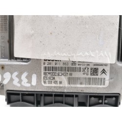 Recambio de centralita motor uce para citroen c4 coupe vtr referencia OEM IAM 9655943580 0281011863 EDC16C34
