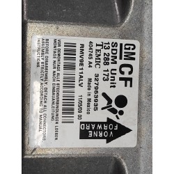 Recambio de centralita airbag para opel zafira b cosmo referencia OEM IAM 13288173 327963935 