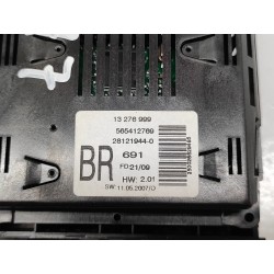 Recambio de pantalla multifuncion para opel zafira b cosmo referencia OEM IAM 13276999 28121944 565412769