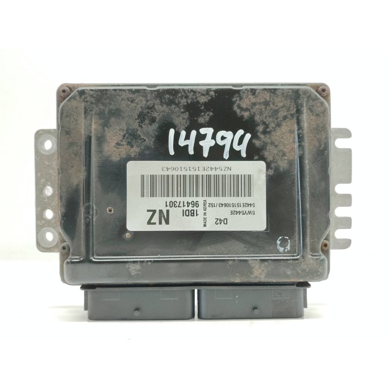 Recambio de centralita motor uce para chevrolet matiz sx referencia OEM IAM 96417301 5WY5442E 
