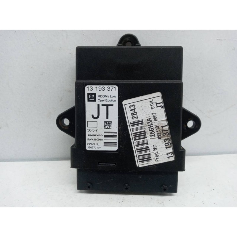 Recambio de modulo electronico para opel vectra c berlina cosmo referencia OEM IAM 13193371 Recambio de modulo electronico para opel vectra c berlina cosmo referencia OEM IAM 13193371
