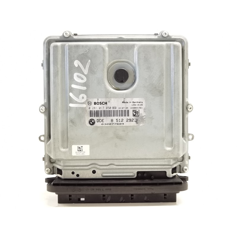 Recambio de centralita motor uce para bmw serie 3 berlina (e90) 316d referencia OEM IAM 851229201 0281017450 DDE851229201 Recambio de centralita motor uce para bmw serie 3 berlina (e90) 316d referencia OEM IAM 851229201 0281017450 DDE851229201