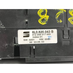 Recambio de mando calefaccion / aire acondicionado para seat ibiza (6l1) sport referencia OEM IAM 6L0820043B  