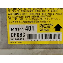 Recambio de centralita airbag para mitsubishi grandis (na0w) referencia OEM IAM MN141401 DPSBC W2T62674